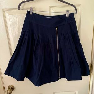 Pretty navy detailed skirt